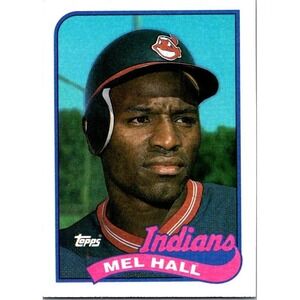 1989 Topps #173 Mel Hall